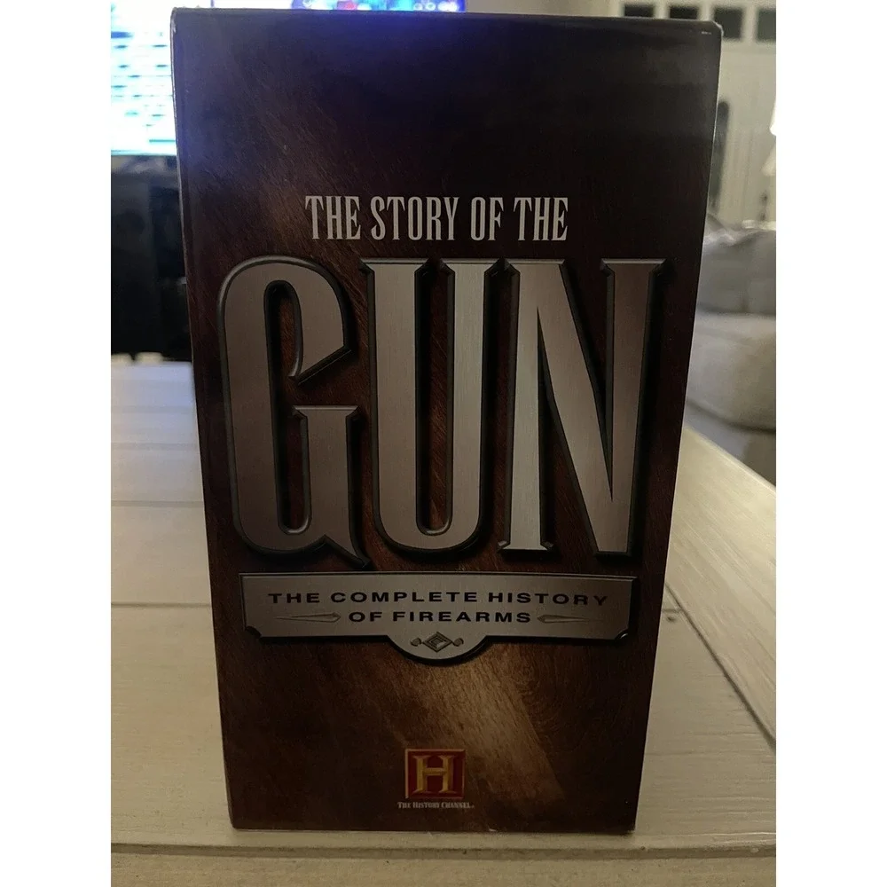 Story of the Gun A History of Firearms. History Channel Complete VHS Set of Four